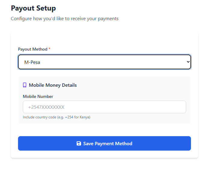 Withdrawal process